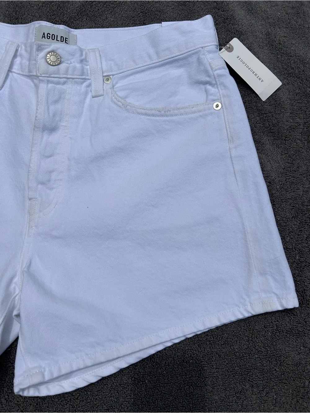 NWT🌷Agolde Parker Denim Long Shorts